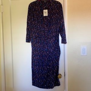 Rebel wrap top jersey dress NWT size 1x